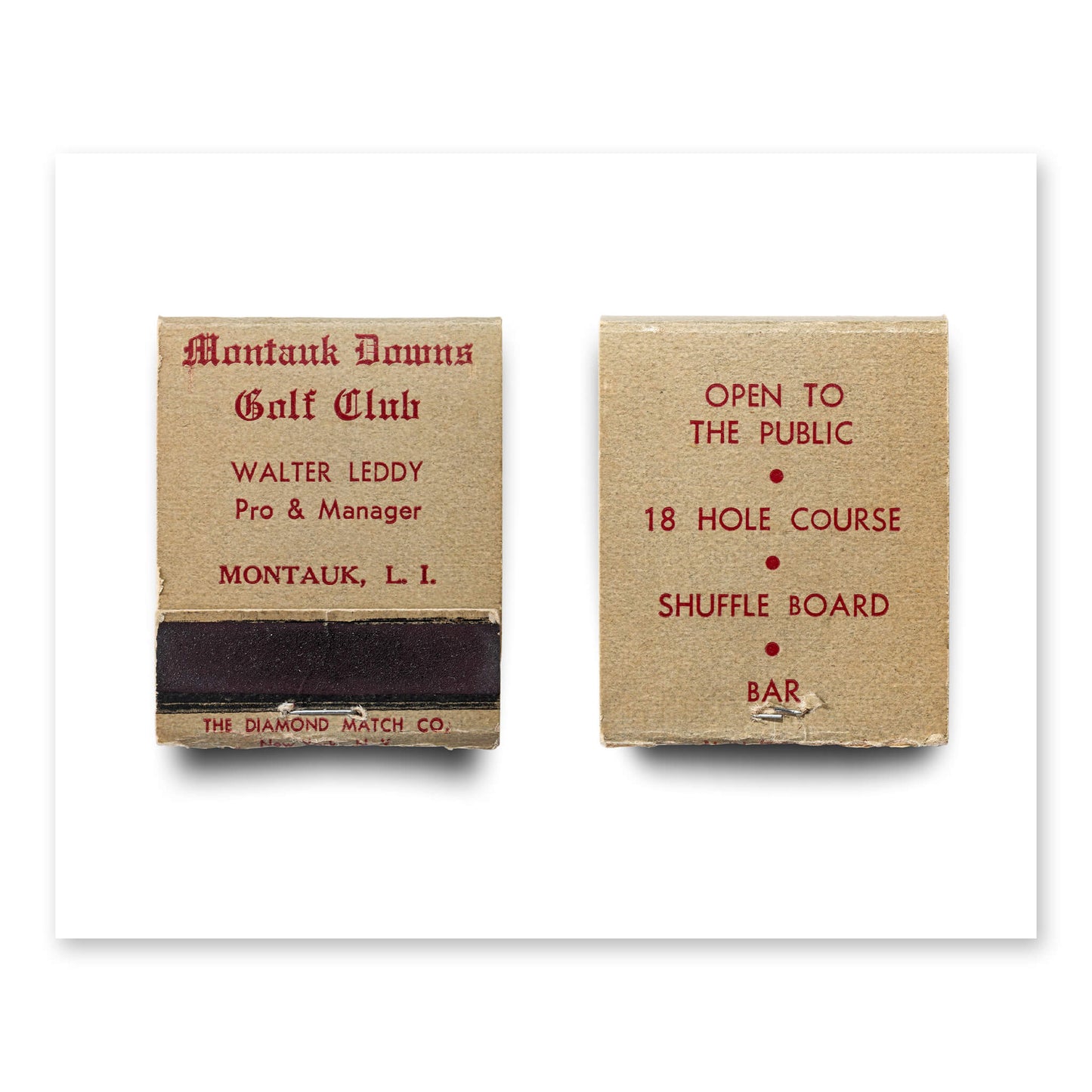 Montauk Downs (Matchbooks)