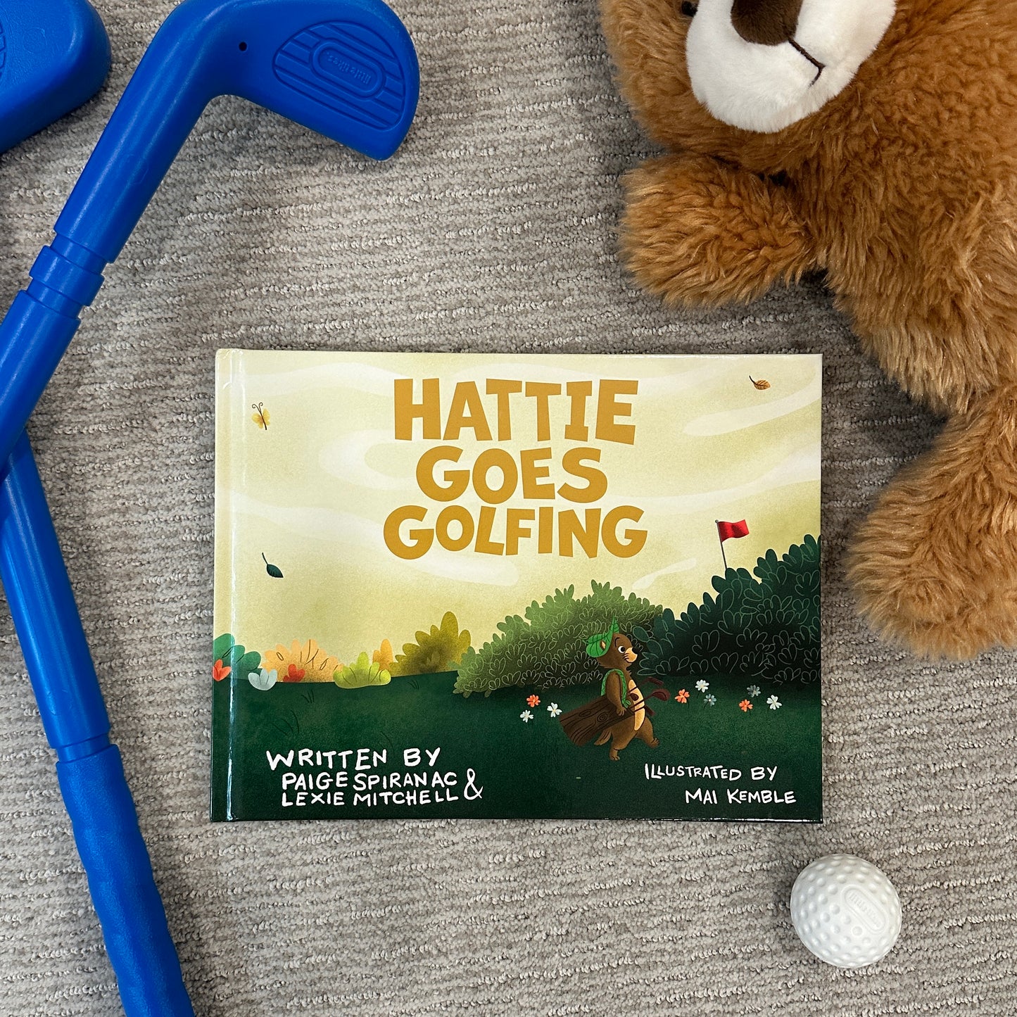 Hattie Goes Golfing