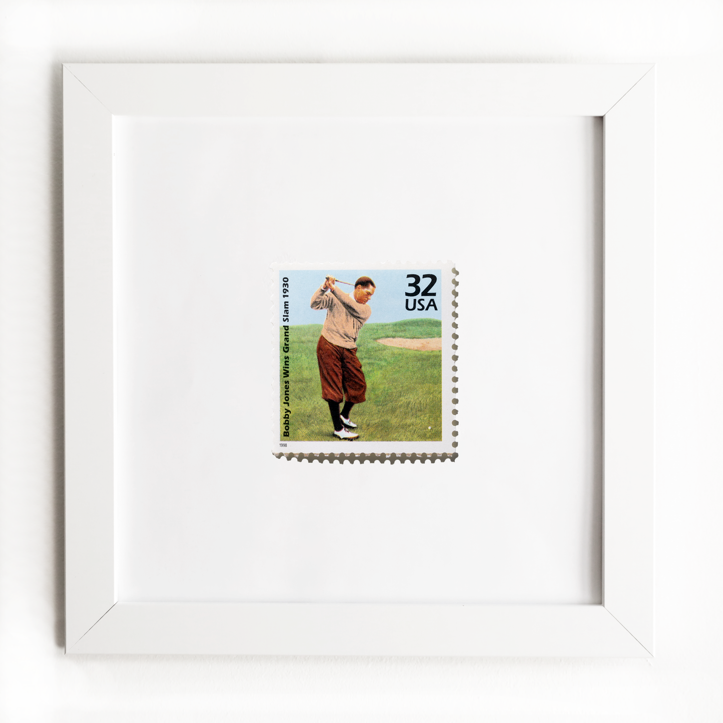 Bobby Jones Grand Slam Stamp