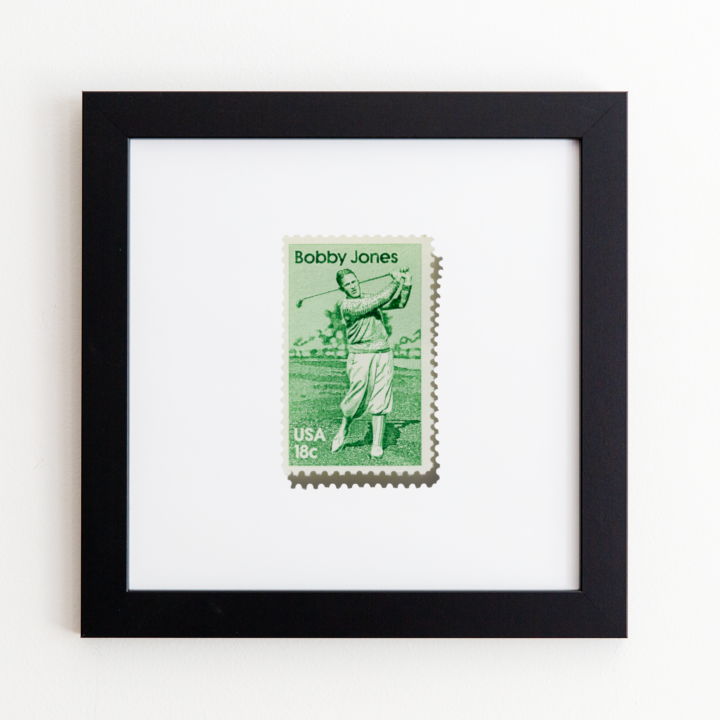 Bobby Jones Stamp (Green)