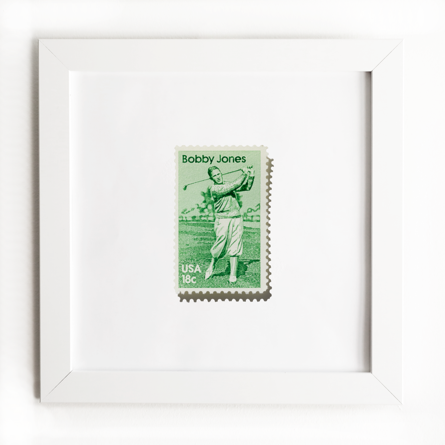 Bobby Jones Stamp (Green)