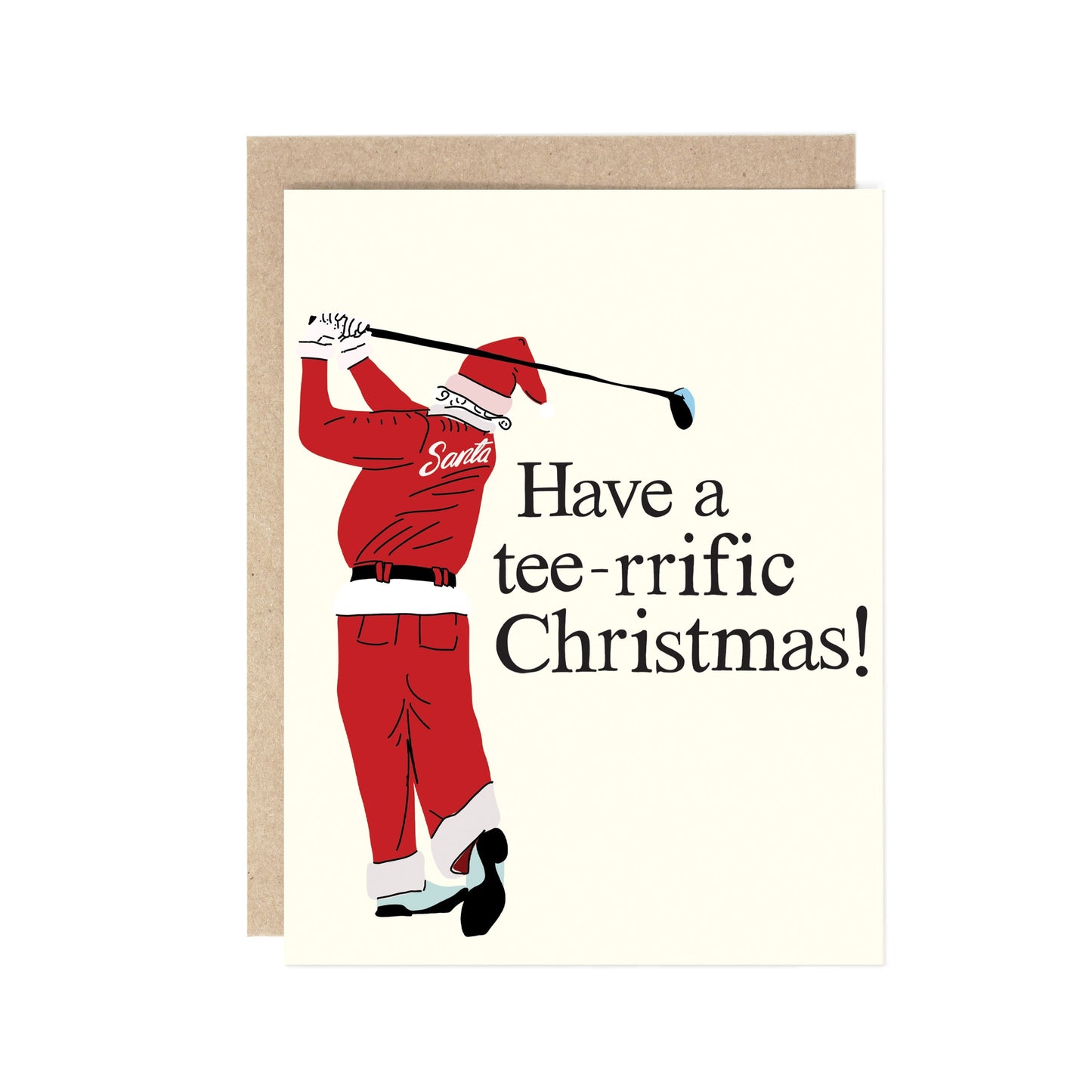 Greeting Card: Have a tee-rrific Christmas!