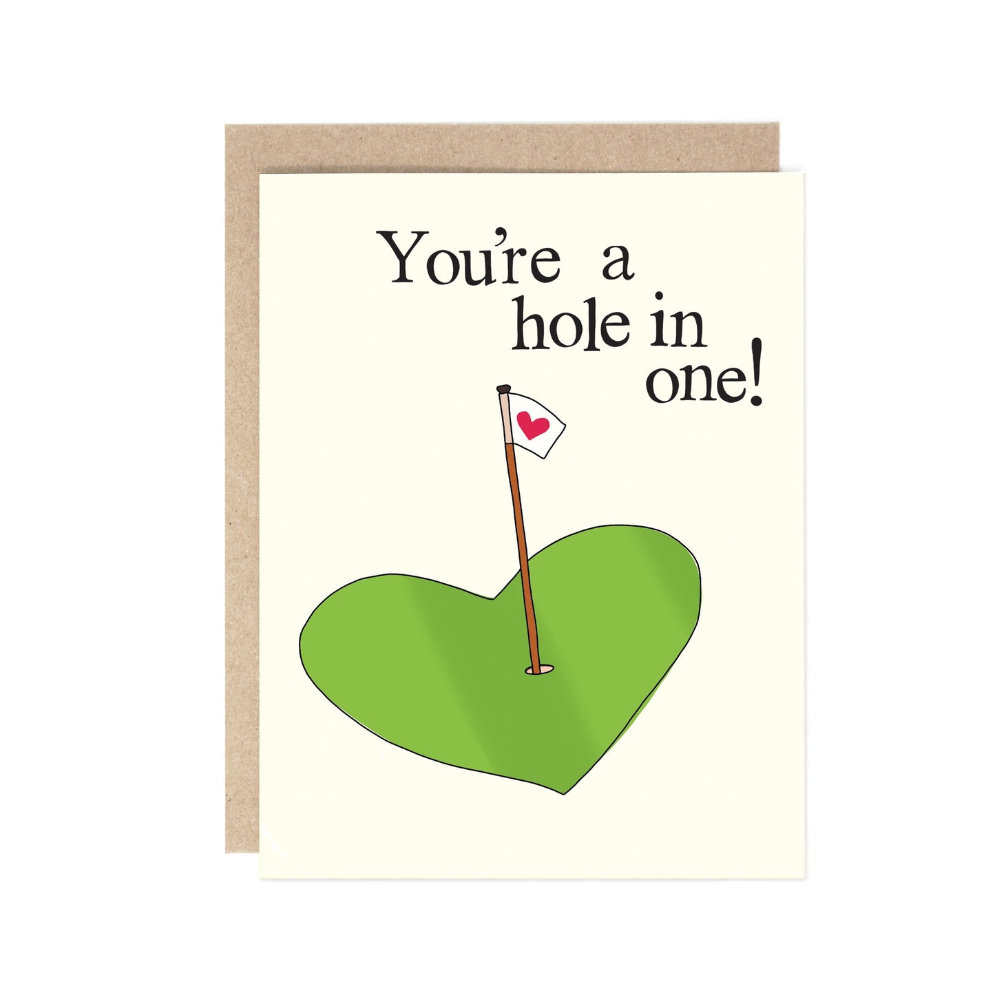 Greeting Card: Hole In One