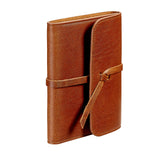 7" Leather Wrapped Refillable Journal