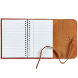 7" Leather Wrapped Refillable Journal