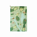 Golf Scene Towel | Match South x Claire Nilan