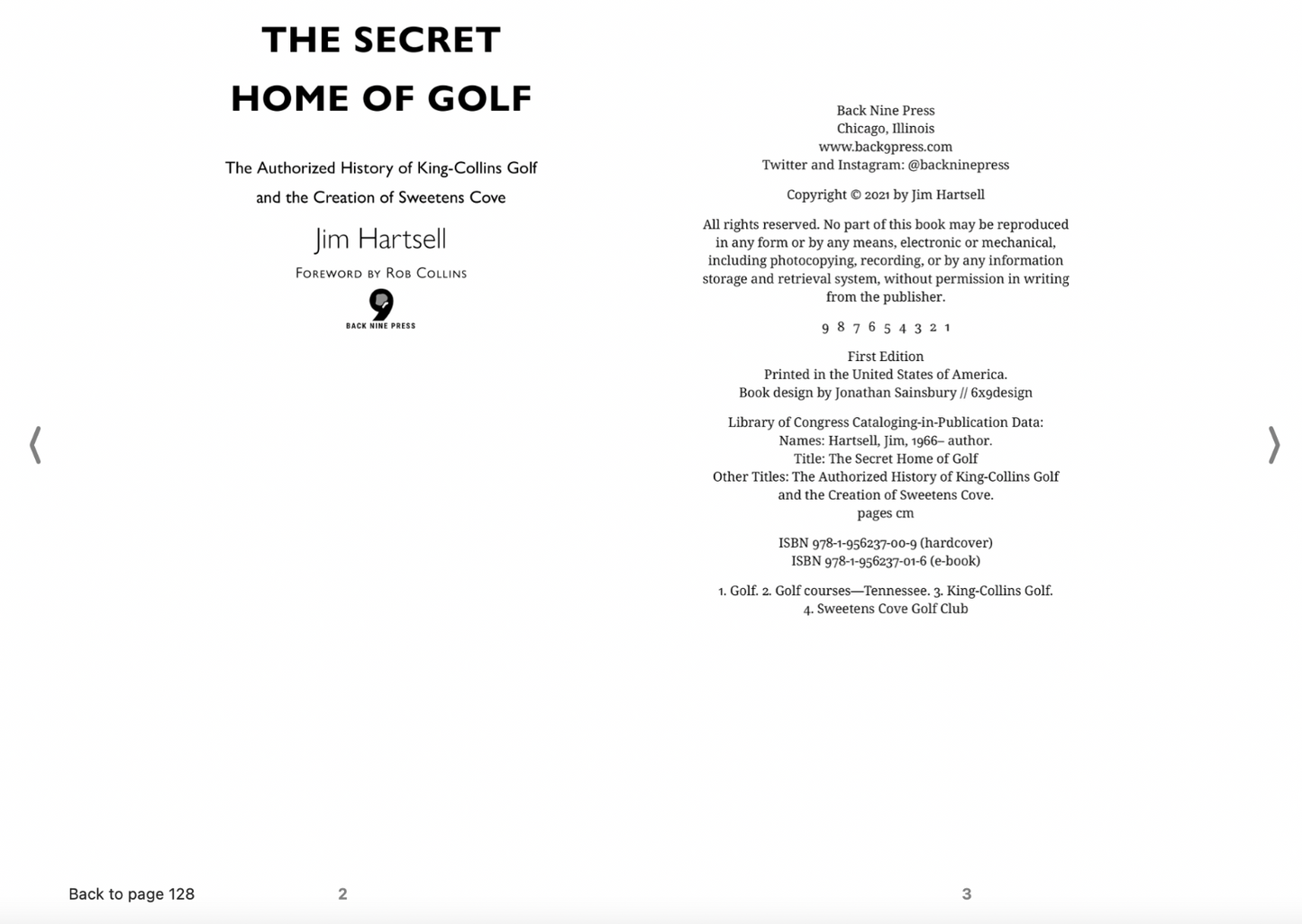 The Secret Home of Golf (ebook)